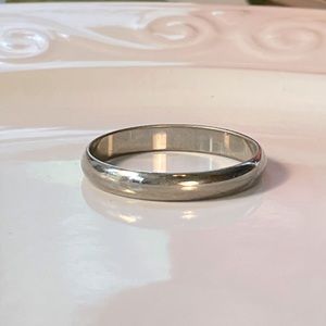 Size 11, 3.5mm Mens Wedding Band or Thumb Ring
